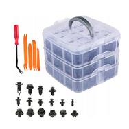 Clips de fixation pour sellerie automobile Extralink 625 pièces avec spatules
