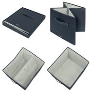 Esselte Leitz 2 Aufbewahrungsboxen grau 33.0 x 38.0 32.5 cm