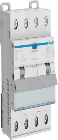 Disjoncteur différentiel Hager 4P10kA B-16A 300mA A type AFX416D