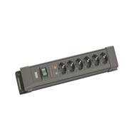 Bachmann CONNECTUS 6xCEE7/3 1xSPD 1xSchalter 2.0m CEE7/7 Schwarz