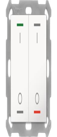 MDT BE-TAL55T2.B1 bouton Lumière 55 2 voies RGB-W temp. capteur blanc pur brillant