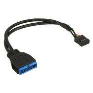 Connecteur USB 2.0 vers 3.0 interne en ligne USB 2.0 / USB 3.0 interne - 0,30 m