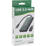 Hub USB 3.2 Gen.1 InLine - USB-C vers 2 ports USB-C et 3 ports USB-A - sans alimentation