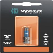 Embout hexagonal Wera 840/4 IMP DC SB SiS 4 mm, acier à outils allié