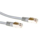 ACT Grey 0.5 meter F/UTP CAT5E patch cable with RJ45 connectors - 0.5 m - RJ-45 - RJ-45 - Grey