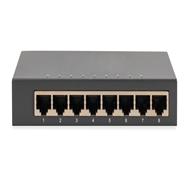 DIGITUS Switch unmanaged/Desktop/MetallgehÃƒÂ¤use - Switch - 1 Gbps