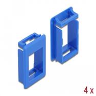 Support encliquetable pour plaque d'installation modulaire Delock