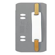 Esselte Leitz 37100085 - Polypropylene (PP) - Gray - 35 mm - 1 mm - 158 mm - 25 pc(s)