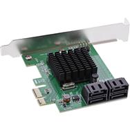 Contrôleur SATA 6 Gbit/s en ligne avec 4 ports SATA - PCIe 2.0