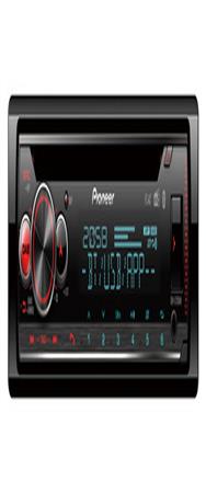 Pioneer DEH-S720DAB - Black - 1 DIN - 200 W - 4.0 channels - 50 W - CD-R,CD-RW