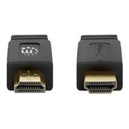Câble HDMI plat Manhattan avec Ethernet 10 m 4K à 60 Hz