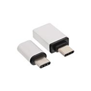 Adaptateur USB en ligne USB-C vers USB 2.0 Micro-B et USB 3.2 Gen.1 USB-A