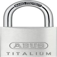 ABUS Security-Center ABUS 64TI/45 - Conventional padlock - Key lock - Keyed to differ - Silver - Aluminium - Steel