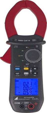 GMC Instruments Metraclip 87 - Pince ampèremétrique numérique AC/DC jusqu'à 1000 A