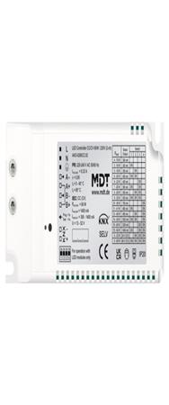 Unité de commande MDT LED CC/CV 60 W/230 V 2 canaux