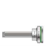 Wera 05003855001, Douille, 1/2", 1 tête(s), T45, Acier au chrome-vanadium, Chrome