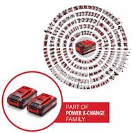 Batterie Einhell Power-X-Change Plus TWIN-PACK - Batterie rechargeable - 3 000 mAh