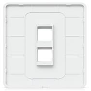 Ubiquiti Universal keystone wall plate with paintable cover for a