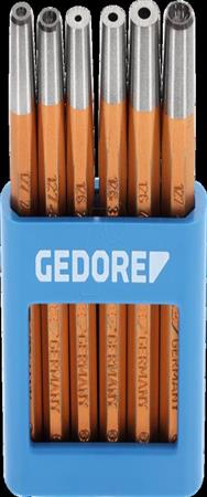 Ensemble extracteur de rivets et outil de fabrication de têtes Gedore bl 8773600