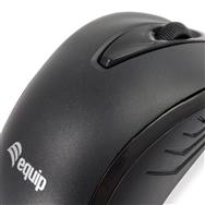 Equip 245107 - Ambidextre - Optique - USB Type-A - 1 000 ppp - Noir