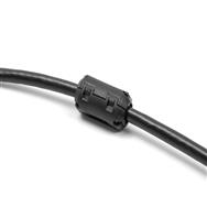 Perle de ferrite Delock - pour câbles ronds jusqu'à 9 mm