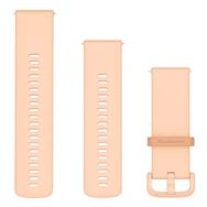 Bracelet à dégagement rapide Garmin en silicone rose aube