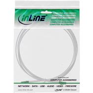 Câble fibre optique simplex en ligne - FTTH - LC/APC8° vers LC/APC8° 9/125 µm OS2 0,5 m