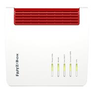 AVM FRITZ!Box 7530 - Wi-Fi 5 (802.11ac) - Dual-band (2.4 GHz / 5 GHz) - Ethernet LAN - ADSL - Black - Red - White - Tabletop router