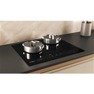 Whirlpool WF S3660 CPNE, Schwarz, Integriert, 60 cm, Zonen-Induktionskochfeld,