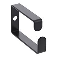 Support de câble InLine - métal - 43x70mm noir