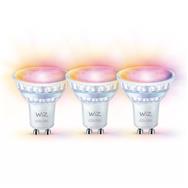Signify WiZ White & Color GU10 Tunable 60W Verre Dreierpack