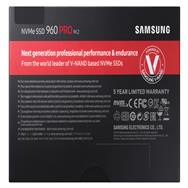 Samsung 960 PRO MZ-V6P512BW - Solid state drive