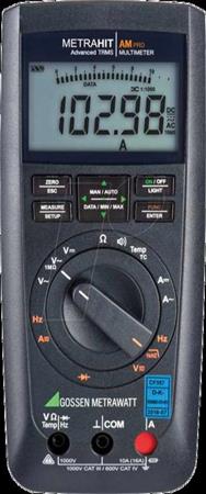 Multimètre portable GMC Instruments METRAHIT AM PRO+ GH calibré et accrédité DAkkS