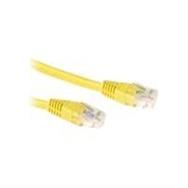 ACT Yellow 10 meter LSZH U/UTP CAT6 patch cable with RJ45 connectors - 10 m - RJ-45 - RJ-45 - Yellow
