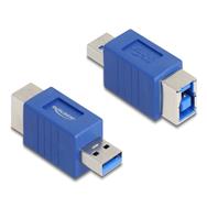Adaptateur USB Delock - USB Type A (M) vers USB Type B (F)