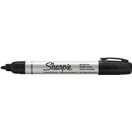 Dymo Permanentmarker Metallschaft S Rundspitze schw.12Stk