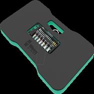 Wera 05134544001 - Jeu d'embouts Tool-Check, 39 pièces, avec genouillère