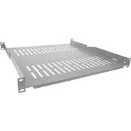 Étagère InLine 19" 450 mm 50 kg 1U RAL 7035 Gris