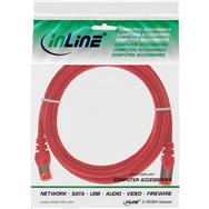 Câble de raccordement en ligne S/FTP PiMF Cat.6 250 MHz PVC CCA rouge 2 m