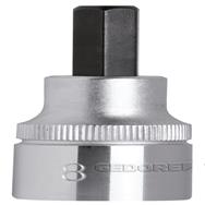 Douille hexagonale 5 mm Gedore R62550510 55 mm