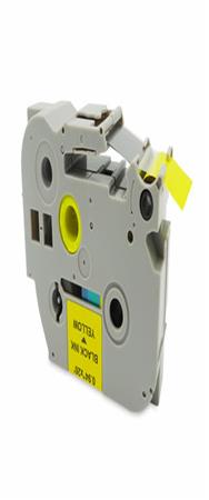 Ruban MediaRange 24 mm noir/jaune