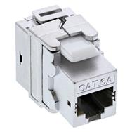 Module enfichable InLine Premium RJ45 Keystone Jack Cat.6a - avec cache anti-poussière