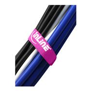 Bandes de câbles InLine auto-agrippantes 20 x 200 mm, 10 pièces, rose