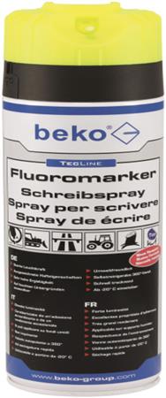 BEKO 29429500 - TecLine Fluoromarker Spray 500ml Jaune vif