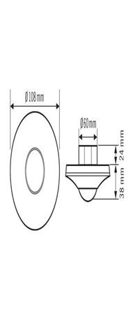 Esylux MD-C 360i/8 BK EP10055416Decken-Bewegungsmelder EP10055416