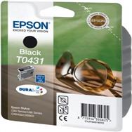 Lunettes de soleil Epson Singlepack Noir T0431 Encre DURABrite haute capacité - Encre pigmentée - 1 pièce(s)