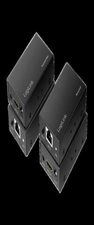 Ensemble d'extension HDMI LogiLink 60 m 1080p/60 Hz POE IR