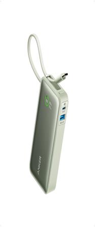 Batterie externe Anker 545 Nano, 10 000 mAh, 30 W, verte