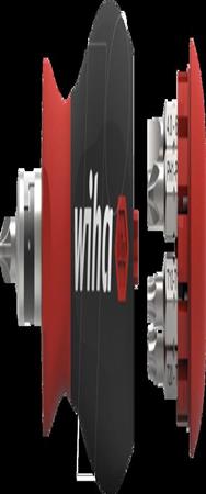 Tournevis Wiha avec 7 embouts Stubby 1/4" 43613