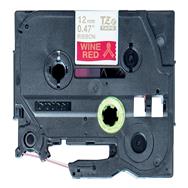 Brother TZe-RW34 Or sur Rouge Vin